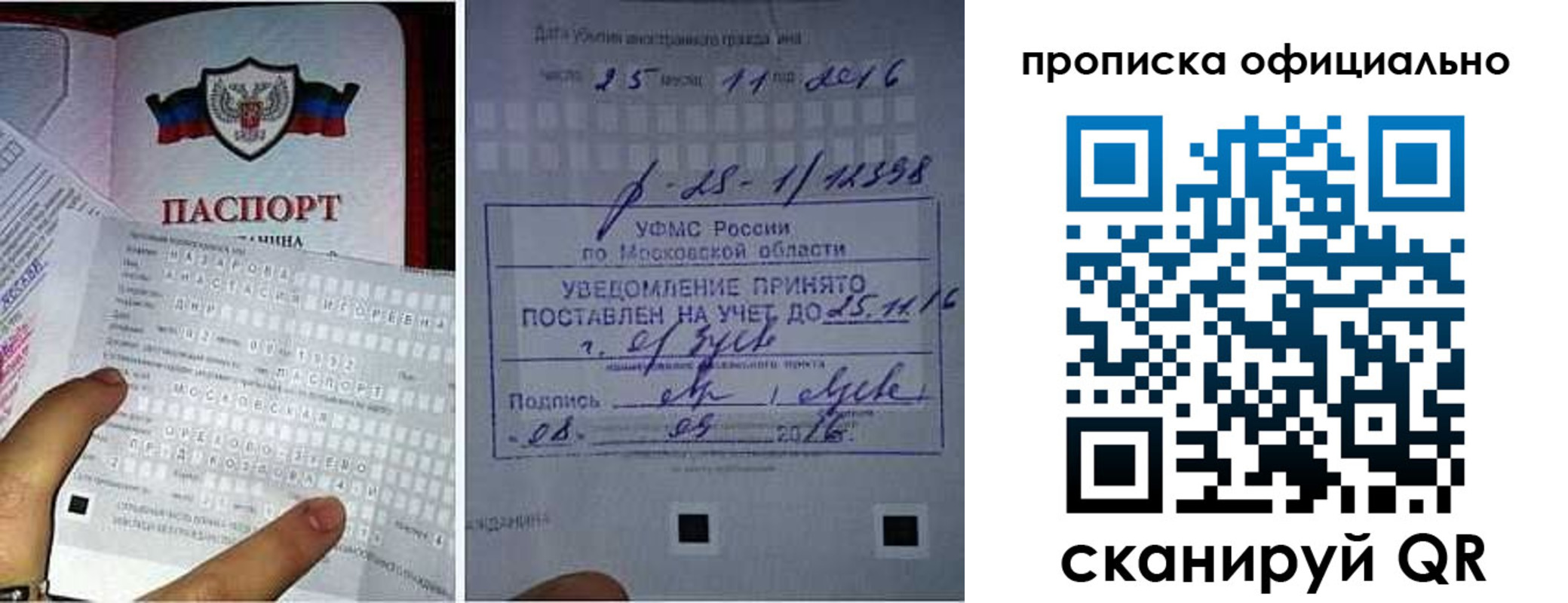 прописка паспорт в Лосино-Петровском